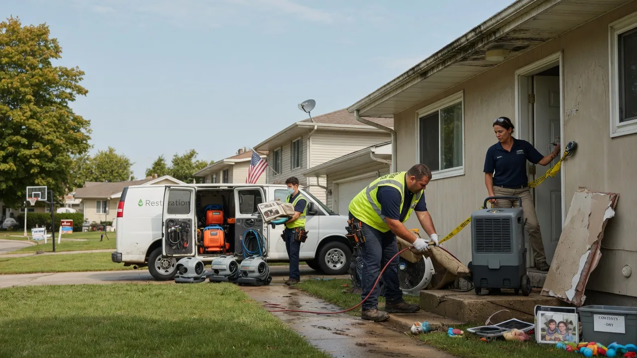 Water Damage Restoration in Coaldale, PA near me